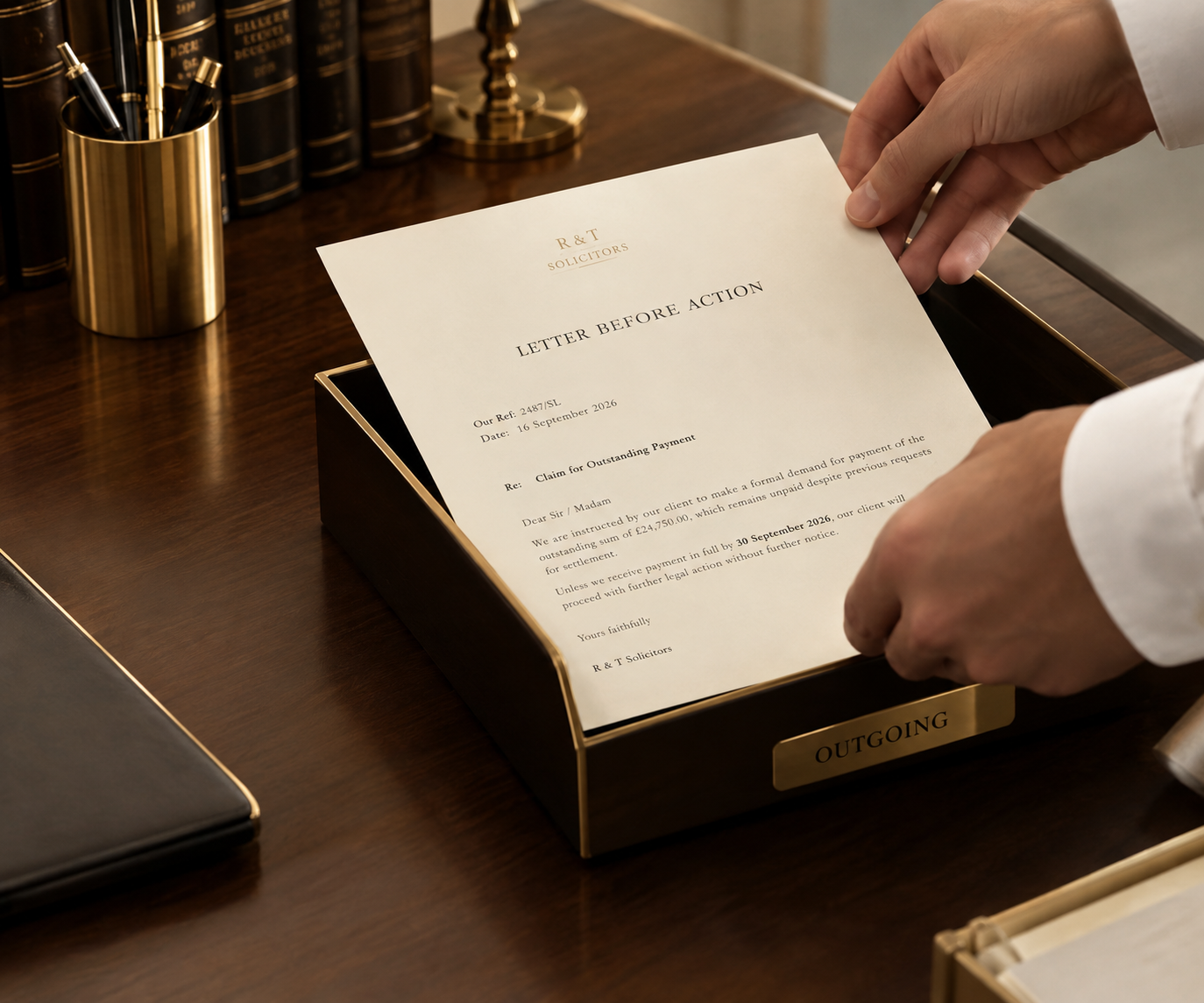 How to Write a Persuasive Letter Before Action | UK Guide